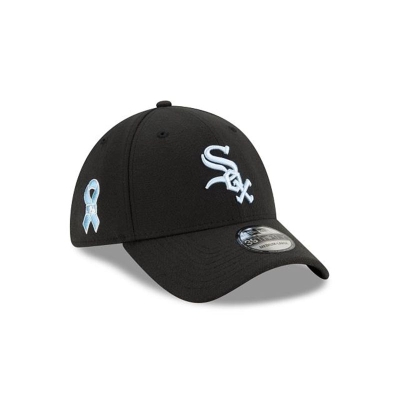 Sapca New Era Chicago White Sox MLB Father's Day 39THIRTY Stretch Fit - Negrii